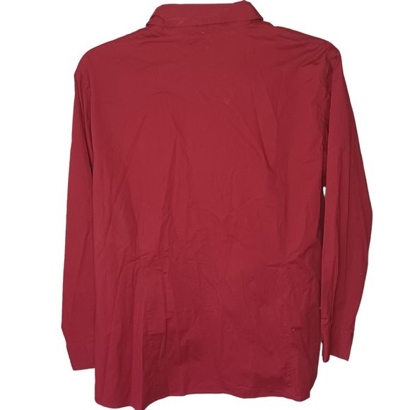 Cato Carolina Colours Button Down Top Size 18W - Picture 2 of 3